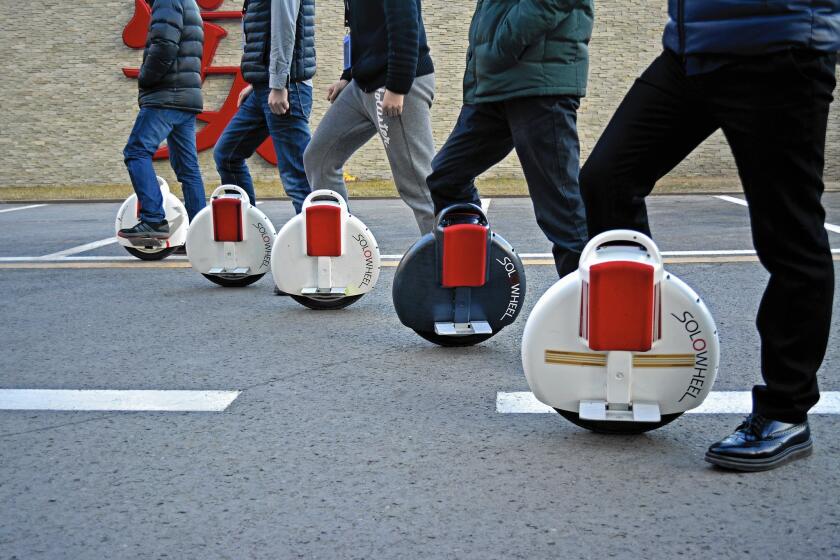 Inventist Inc. began struggling with Chinese counterfeiters in September 2013, when the Solowheel was featured on a Chinese television show.