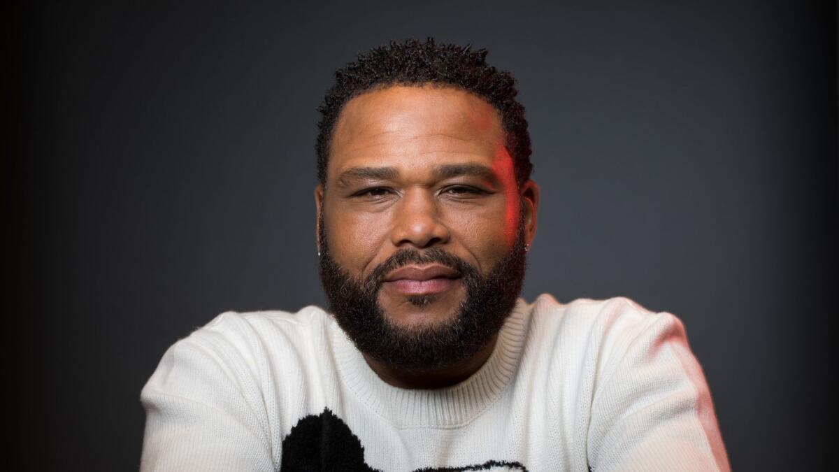 Actor, writer and producer Anthony Anderson, who stars in "Blackish," poses for a portrait on May 13, 2019 in New York City.