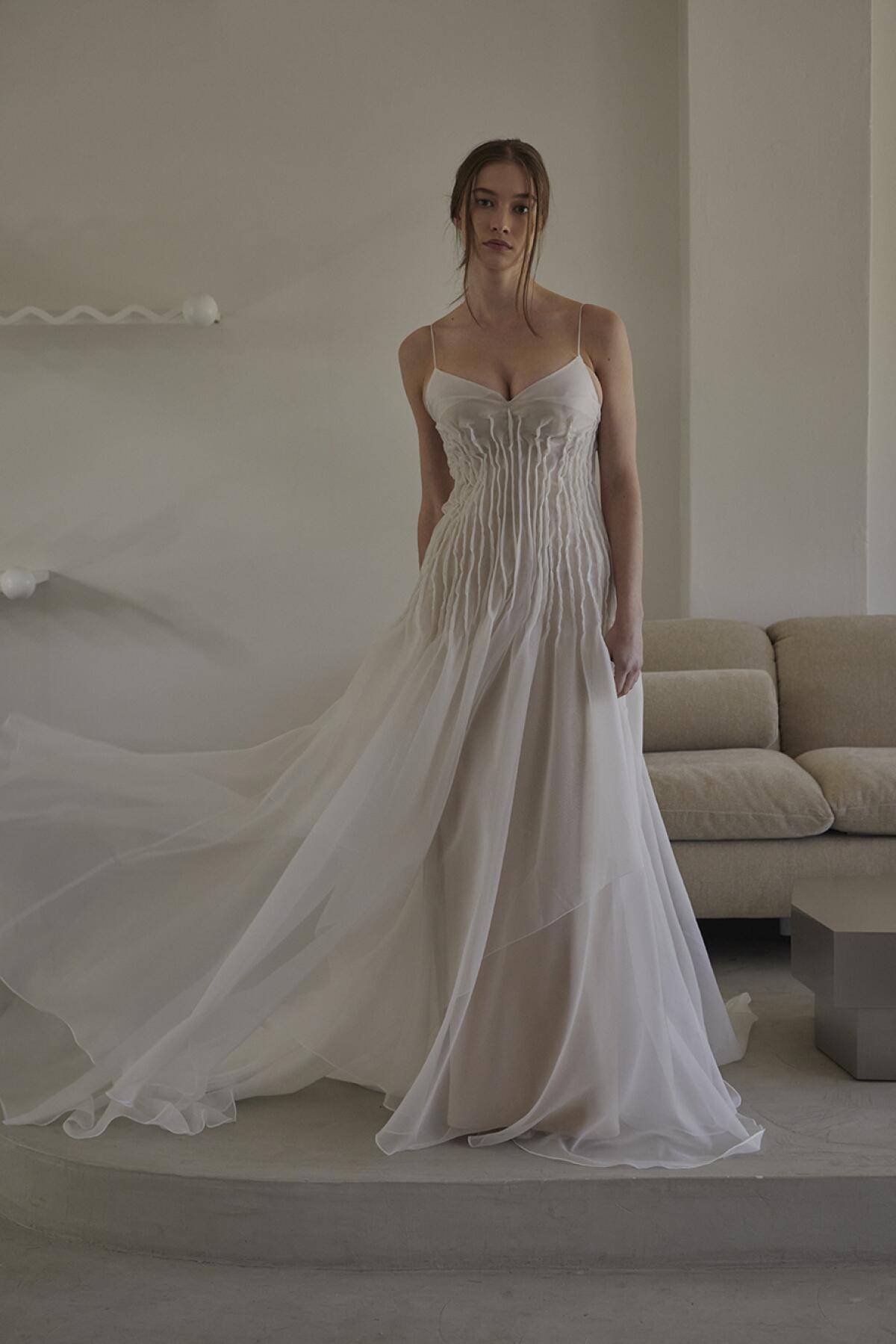 slow fashion wedding dress L'eto Fall Winter 2026 Tender Collection Celebrates Slow Fashion