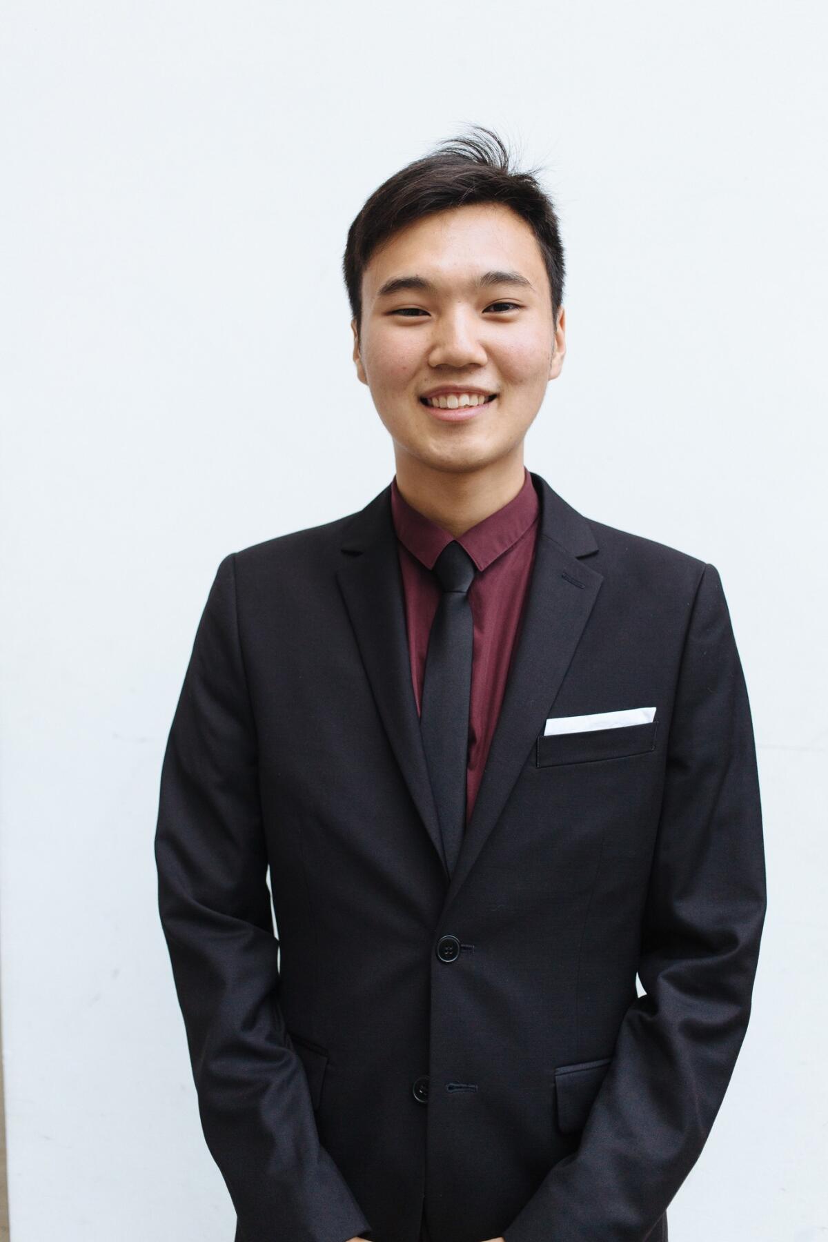 Edward Sim, a graduate of UCLA Community School. (Courtesy of UCLA Community School)