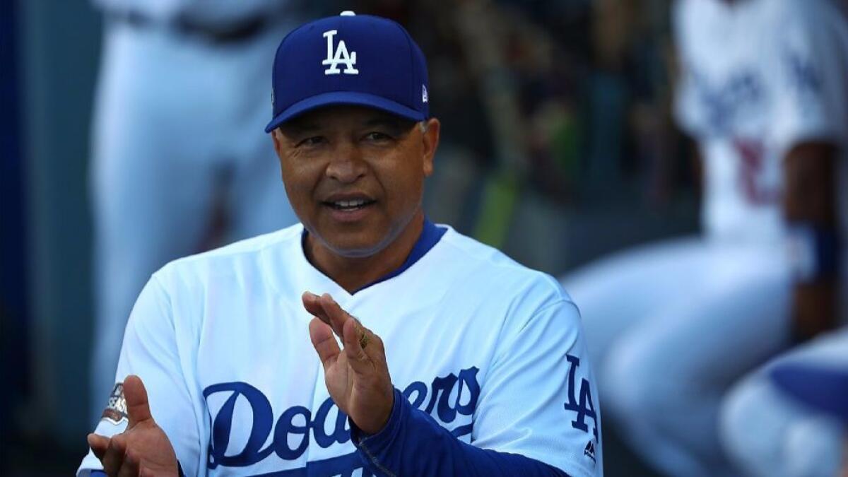 Dave Roberts of Los Angeles Dodgers named NL manager of the year - ESPN