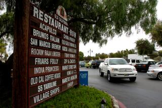 s.budget.4.0609.wn Over 15 places to eat in Restaurant Row in San Marcos on Thursday
