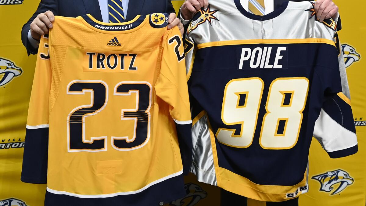 Barry Trotz returns to Nashville, will replace Poile as GM - The San Diego  Union-Tribune