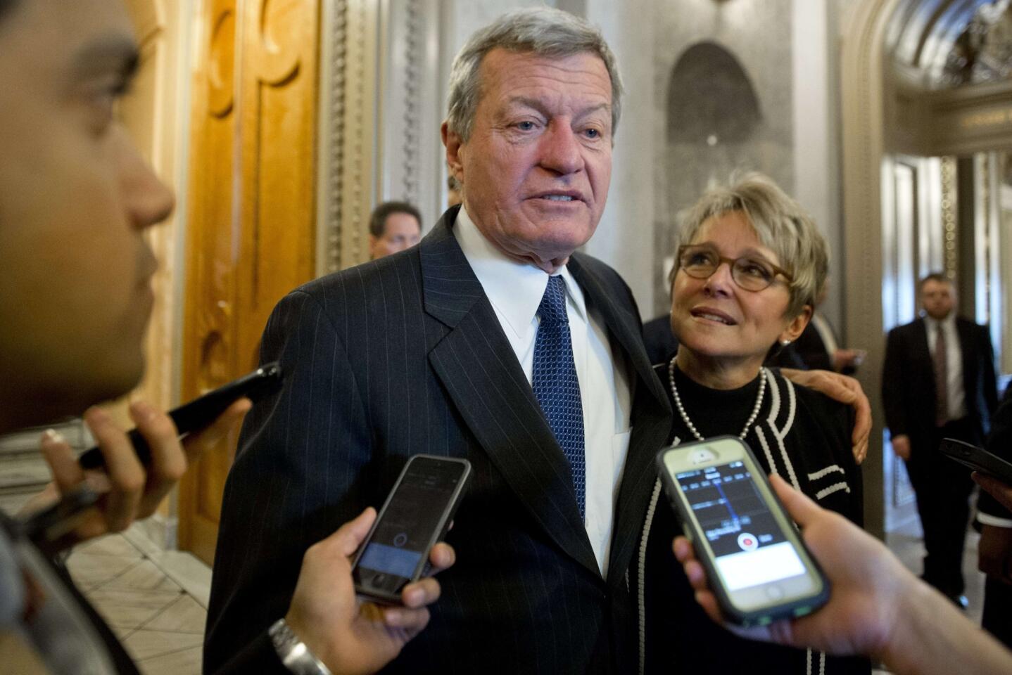 Sen. Max Baucus (D-Mont.) left the Senate after he was confirmed Feb. 6 to serve as the next ambassador to China. Chairman of the Senate Finance Committee, Baucus played a key role in writing what became President Obama's Affordable Care Act.