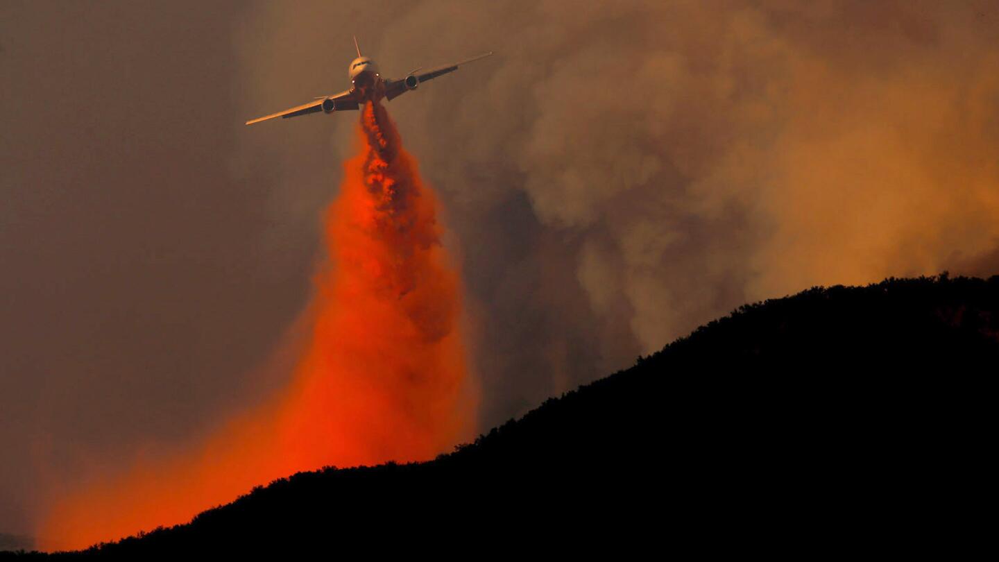 Rocky fire in Northern California