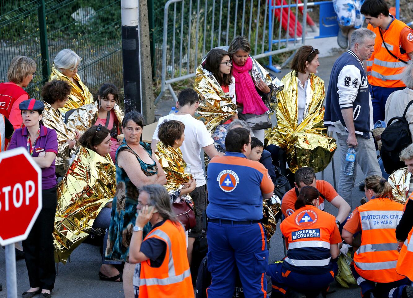 Train derails in France