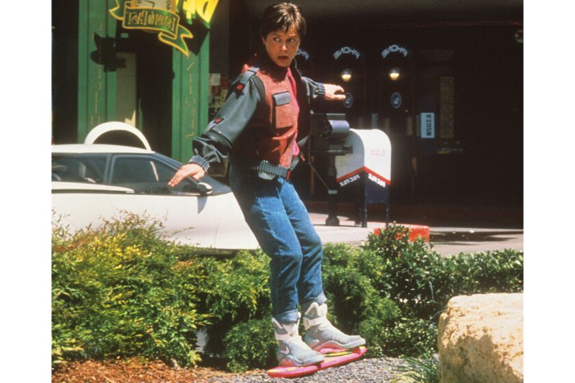 Michael J. Fox in "Back to the Future Part II."