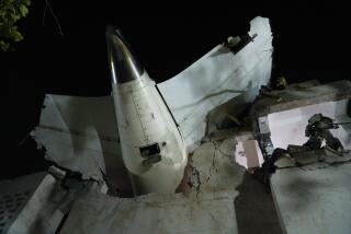 The crash site of Air India Ltd. Flight 171 in Ahmedabad India.