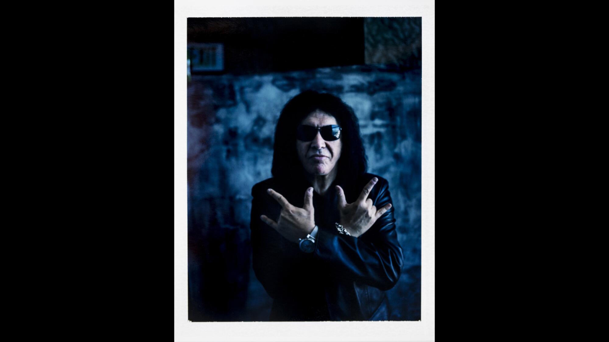 Gene Simmons of KISS photographed at Comic-Con 2015 in San Diego