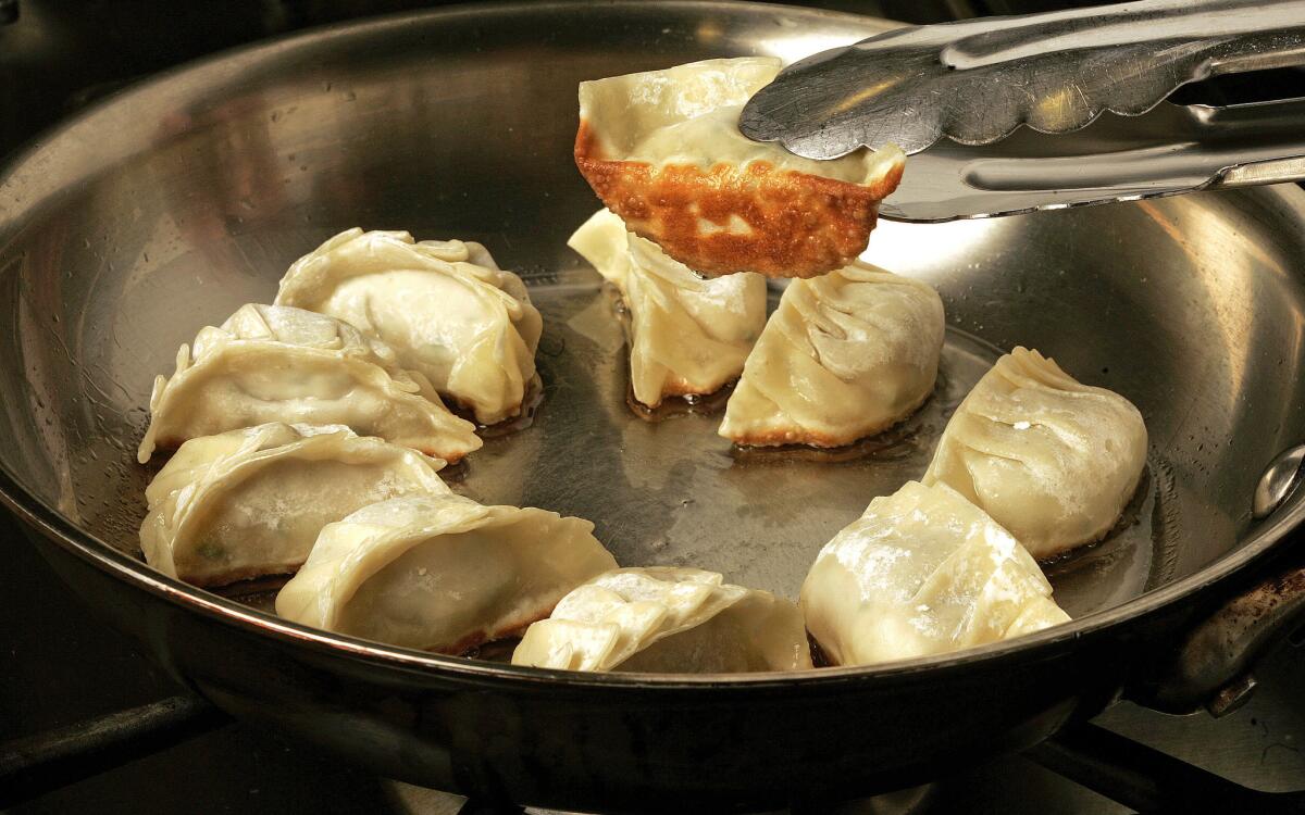 Seafood dumplings