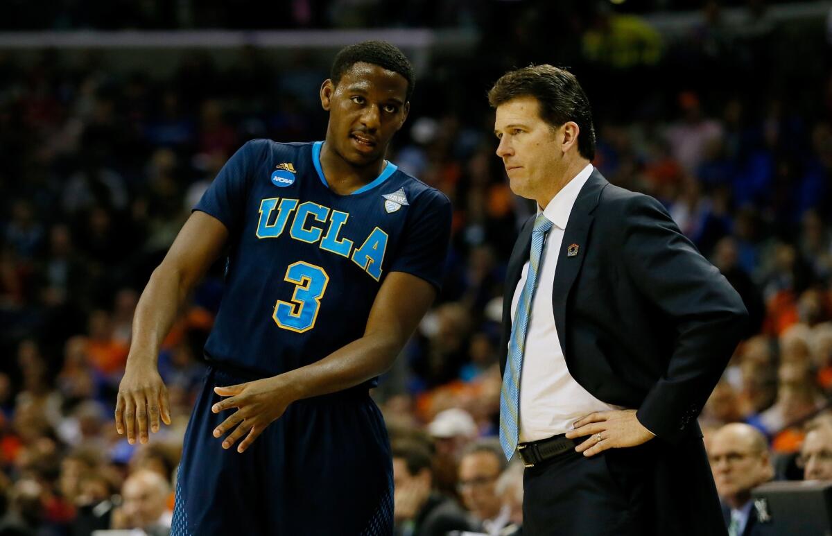 Jordan Adams will return to UCLA and Coach Steve Alford next season.