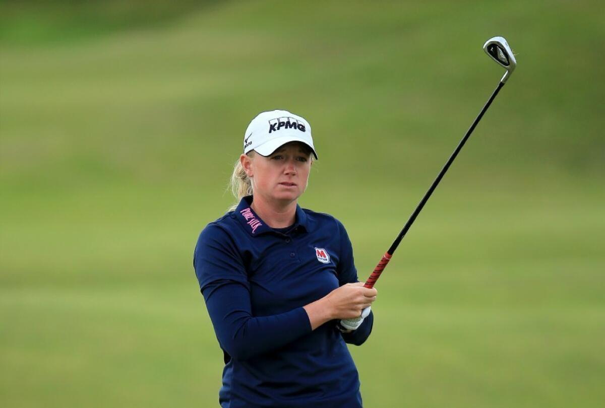 Stacey Lewis says playing in the Solheim Cup is an incredible honor.