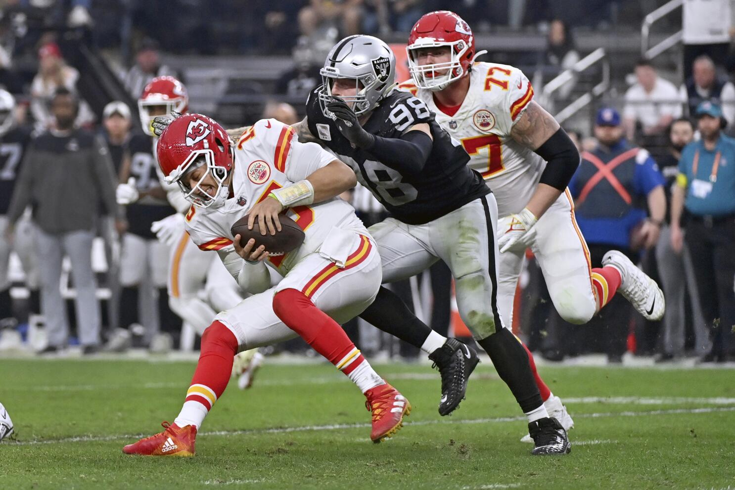 las vegas raiders kansas city chiefs