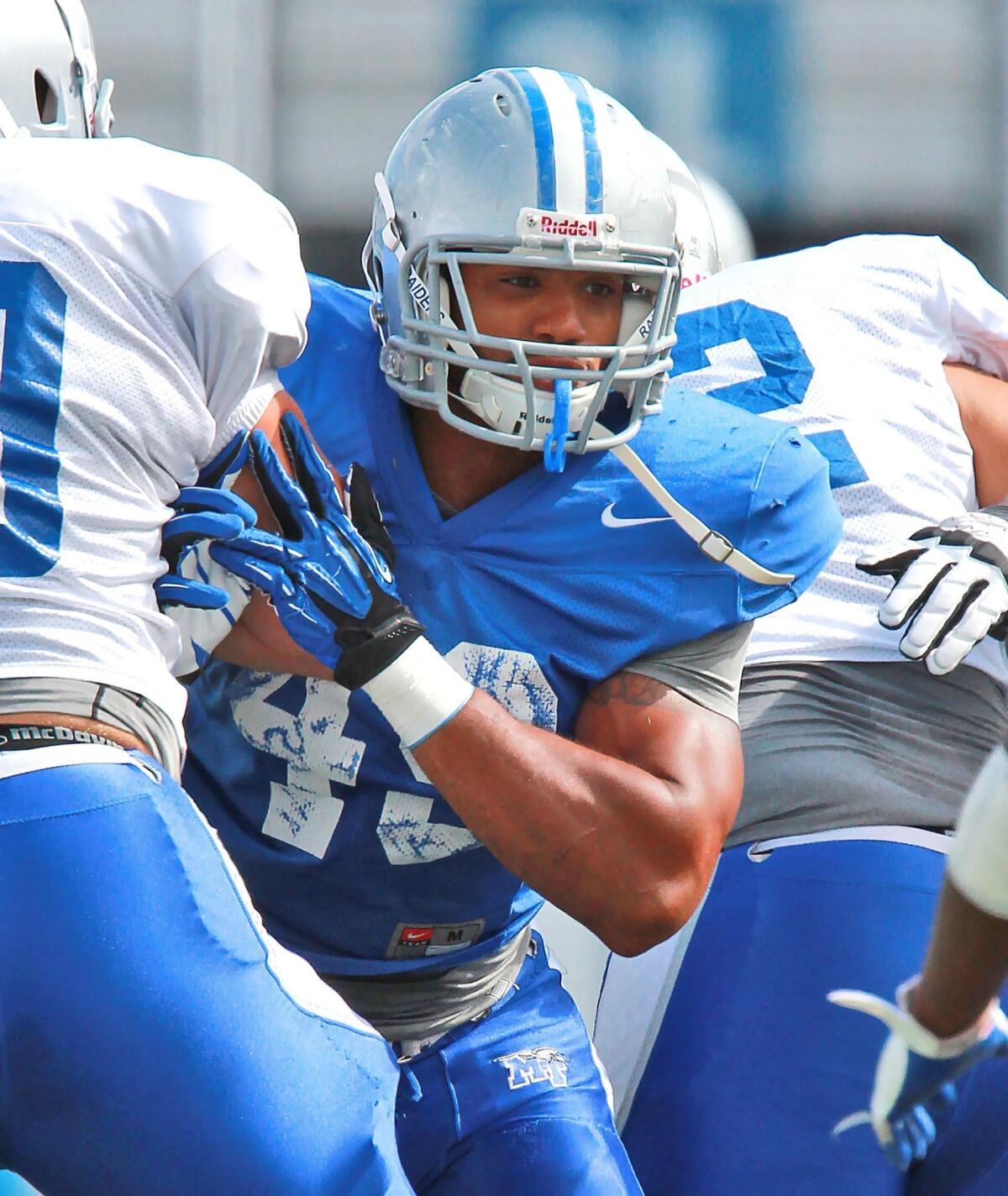 The NCAA says defensive end Steven Rhodes can play this season for Middle Tennessee State.