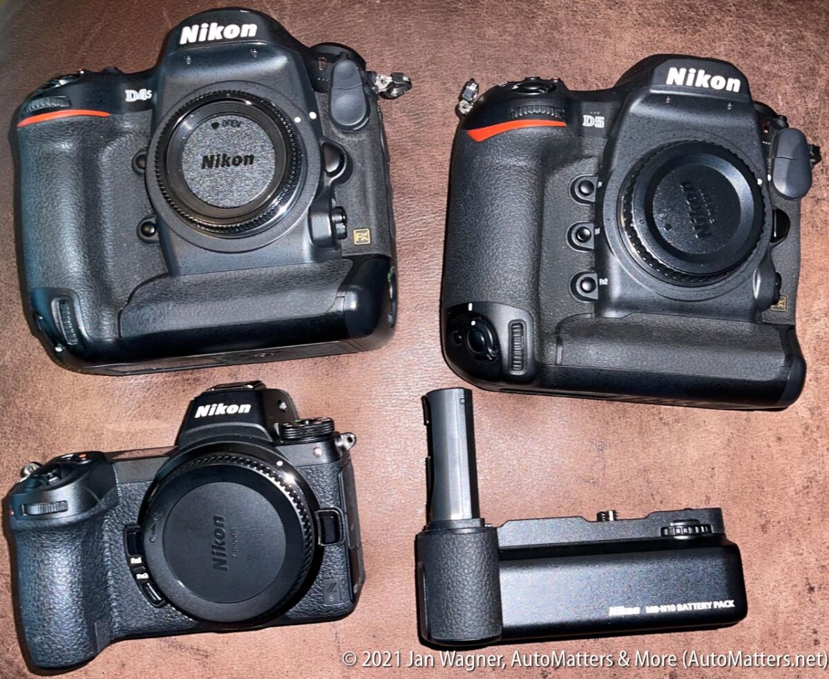 My Nikon DSLRs & mirrorless cameras
