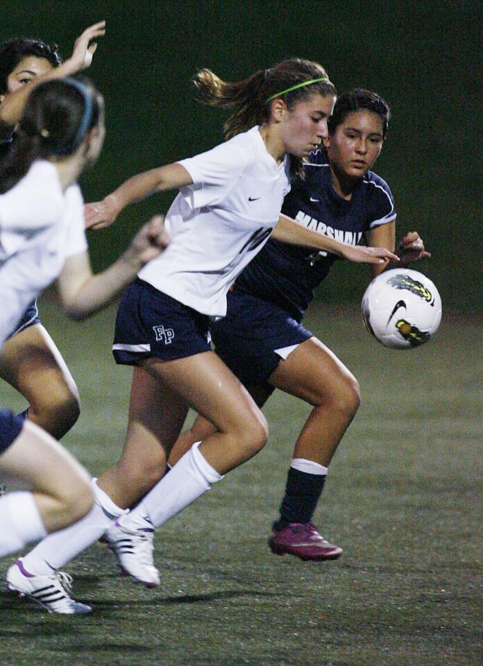 Photo Gallery: Flintridge Prep v. Marshall Fundamental nonleague girls soccer