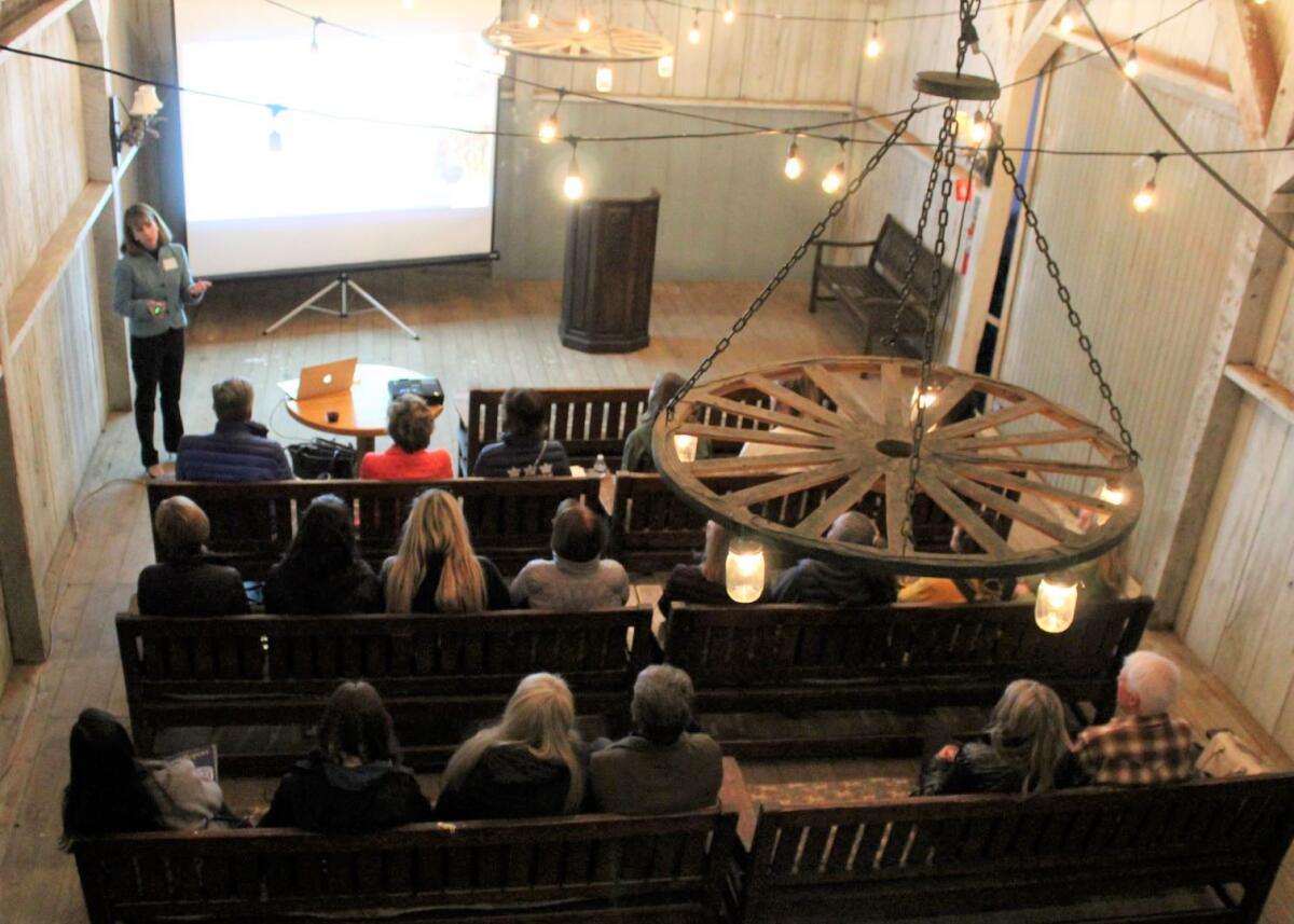 The Osuna Talks event held at the Osuna Ranch.