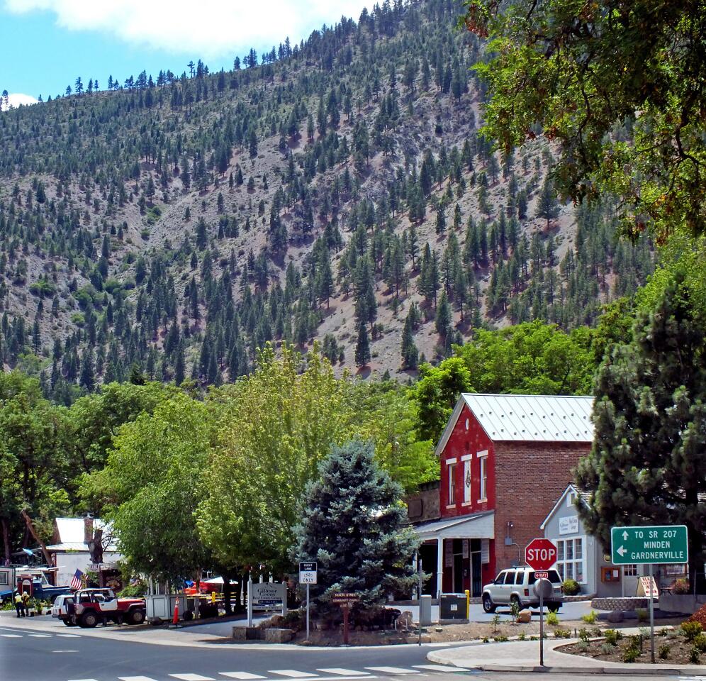 Genoa, Nevada's oldest permanent settlement, sits in the foothills of the Sierra Nevada about an hour south of Reno.