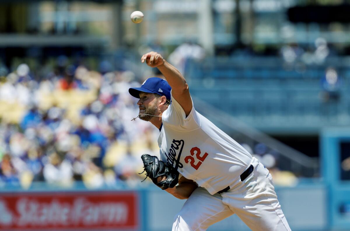 Dodgers starting pitcher Clayton Kershaw makes his season debut against the San Francisco Giants at Dodger Stadium.
