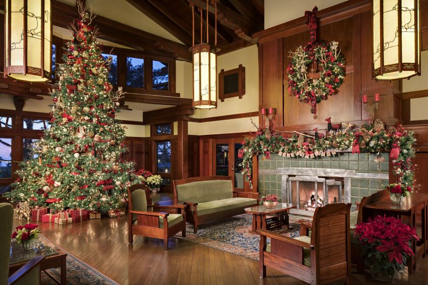The Lodge at Torrey Pines offers holiday cookie decorating and arts & crafts this month in La Jolla.