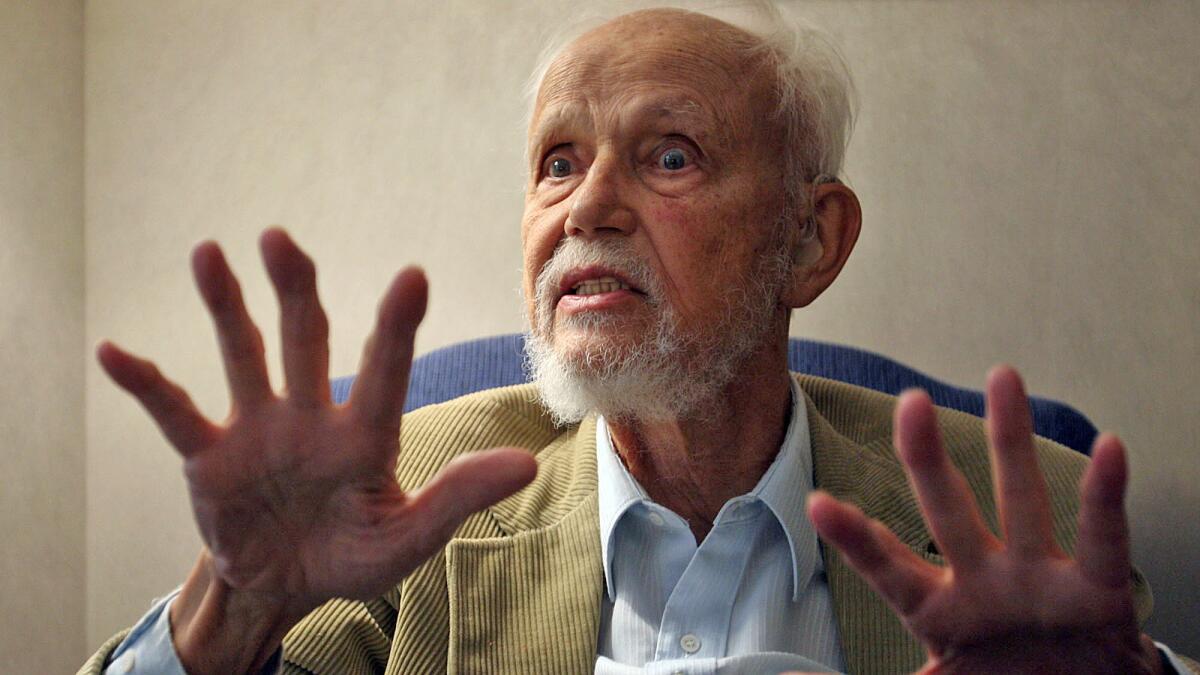 World religions scholar Huston Smith in New York in 2005 after the publication of his book "The Soul of Christianity: Restoring the Great Tradition."