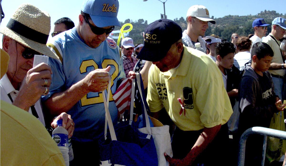 Rose Bowl Security FAQ - UCLA