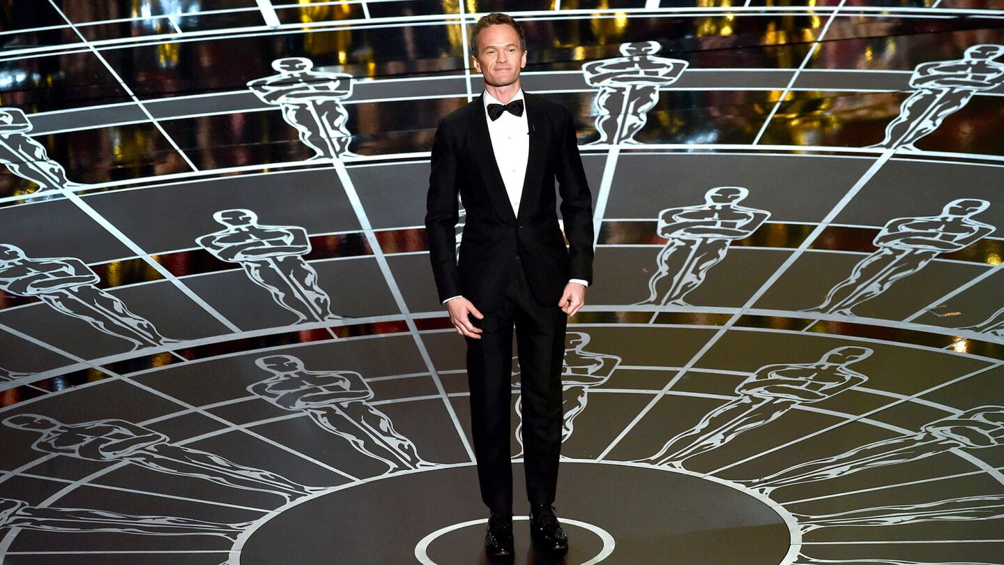 Host Neil Patrick Harris opens the 87th Academy Awards.