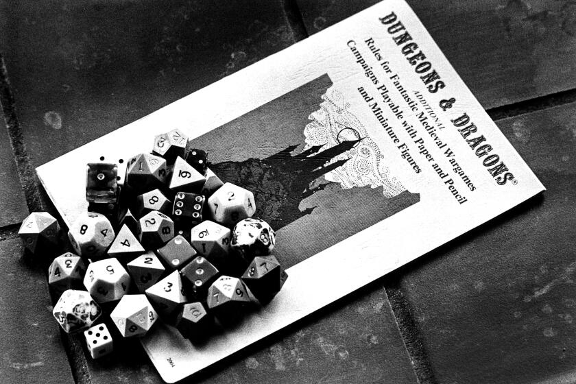 Dungeons & Dragons, known for its oddly shaped dice, became a hit after its introduction in 1974, and eventually was turned into video games, books and movies.