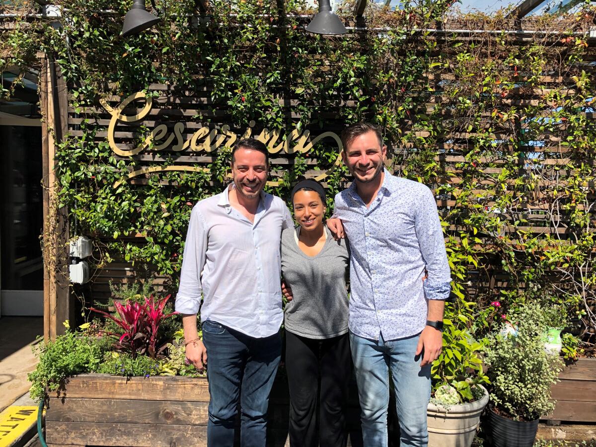 The team of Giuseppe Capasso, Cesarina Mezzoni and Niccolò Angius plans to open Angelo pizzeria in Point Loma this fall.