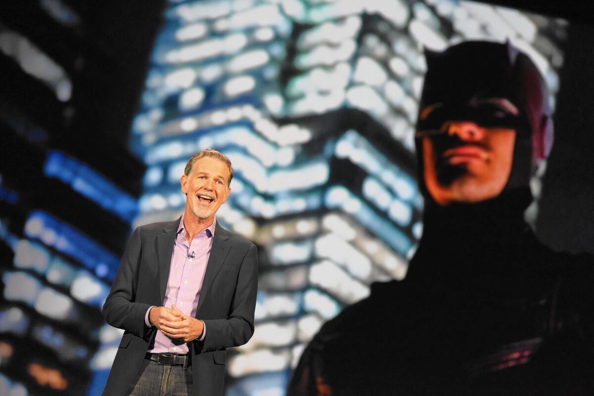 At the CES technology conference this month in Las Vegas, Netflix chief Reed Hastings told attendees they were “witnessing the birth of a new global Internet TV network.”