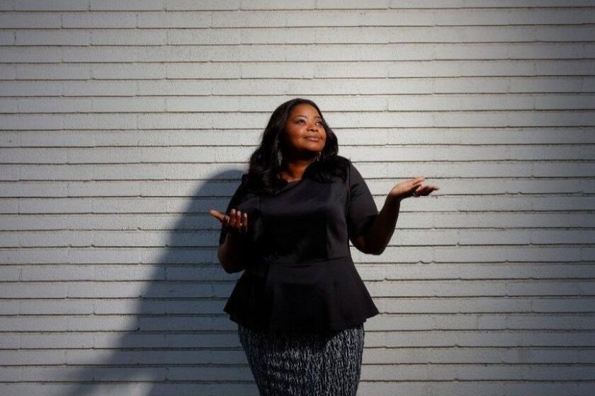 BEVERLY HILLS, CA--WEDNESDAY, OCTOBER 18, 2017--Academy Award-winning actress Octavia Spencer, is photographed in promotion of her new film with director Gyillermo Del Toro, the fantasy film, "Shape of Water," in Beverly Hills, CA, Wednesday, Oct. 18, 2017. (Jay L. Clendenin / Los Angeles Times)