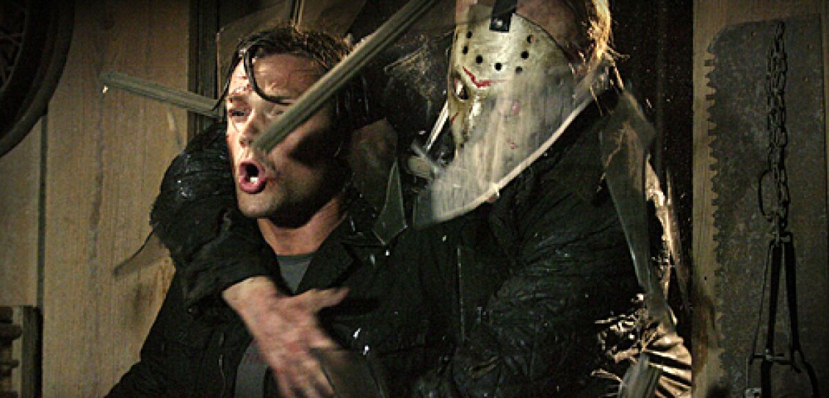 Jason grabs a victim