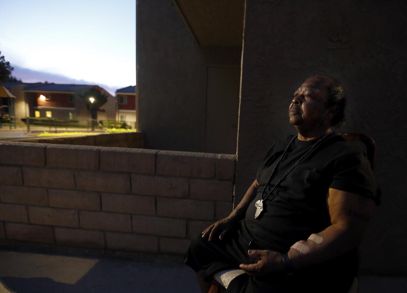 Portrait of Tony Welton at his home in Lancaster.