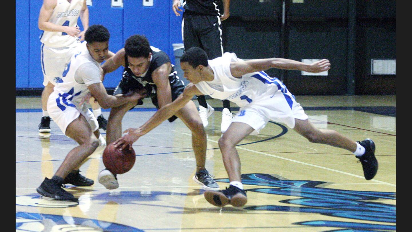 Photo Gallery: Burbank vs. Stockdale in Burbank Basketball Tournament