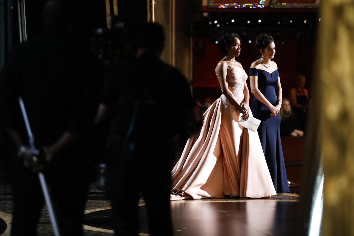 Presenter Regina King backstage at the 92nd Academy Awards