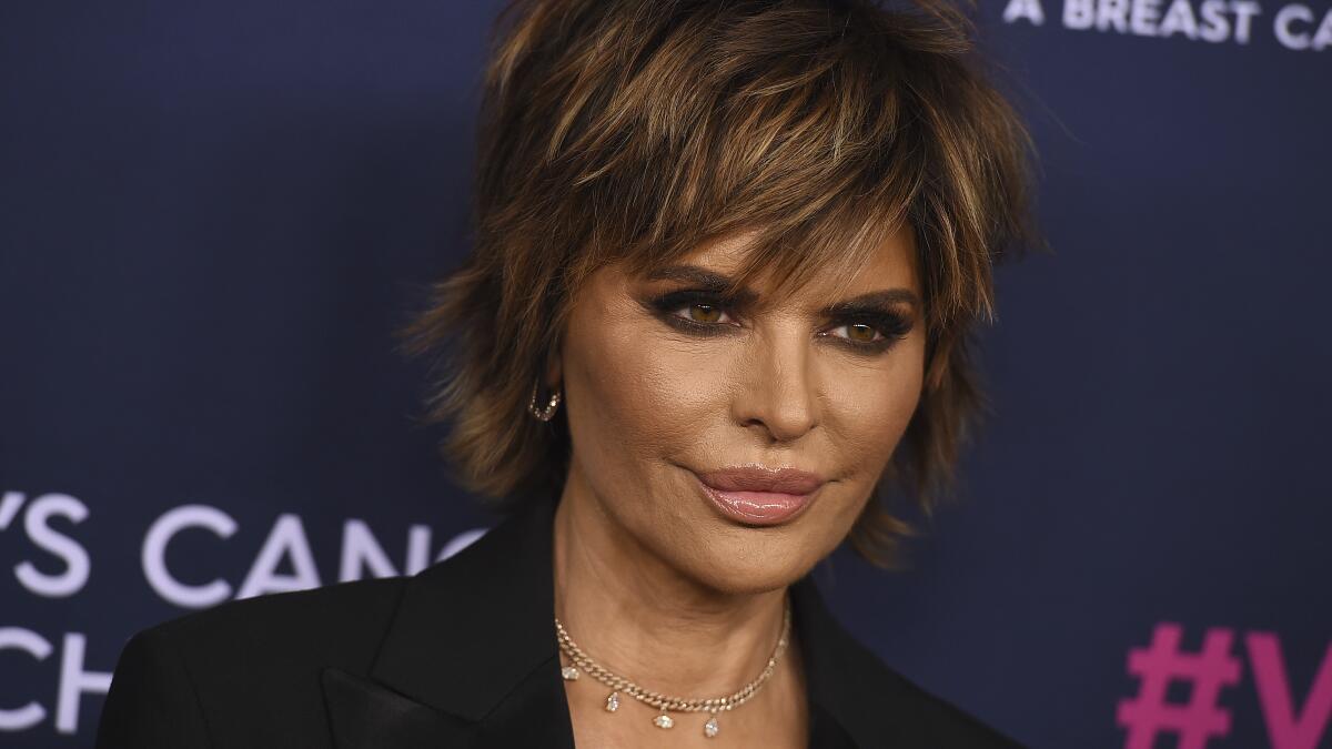 Lisa Rinna says she was 'threatened' ahead of 'RHOBH' reunion - Los Angeles Times