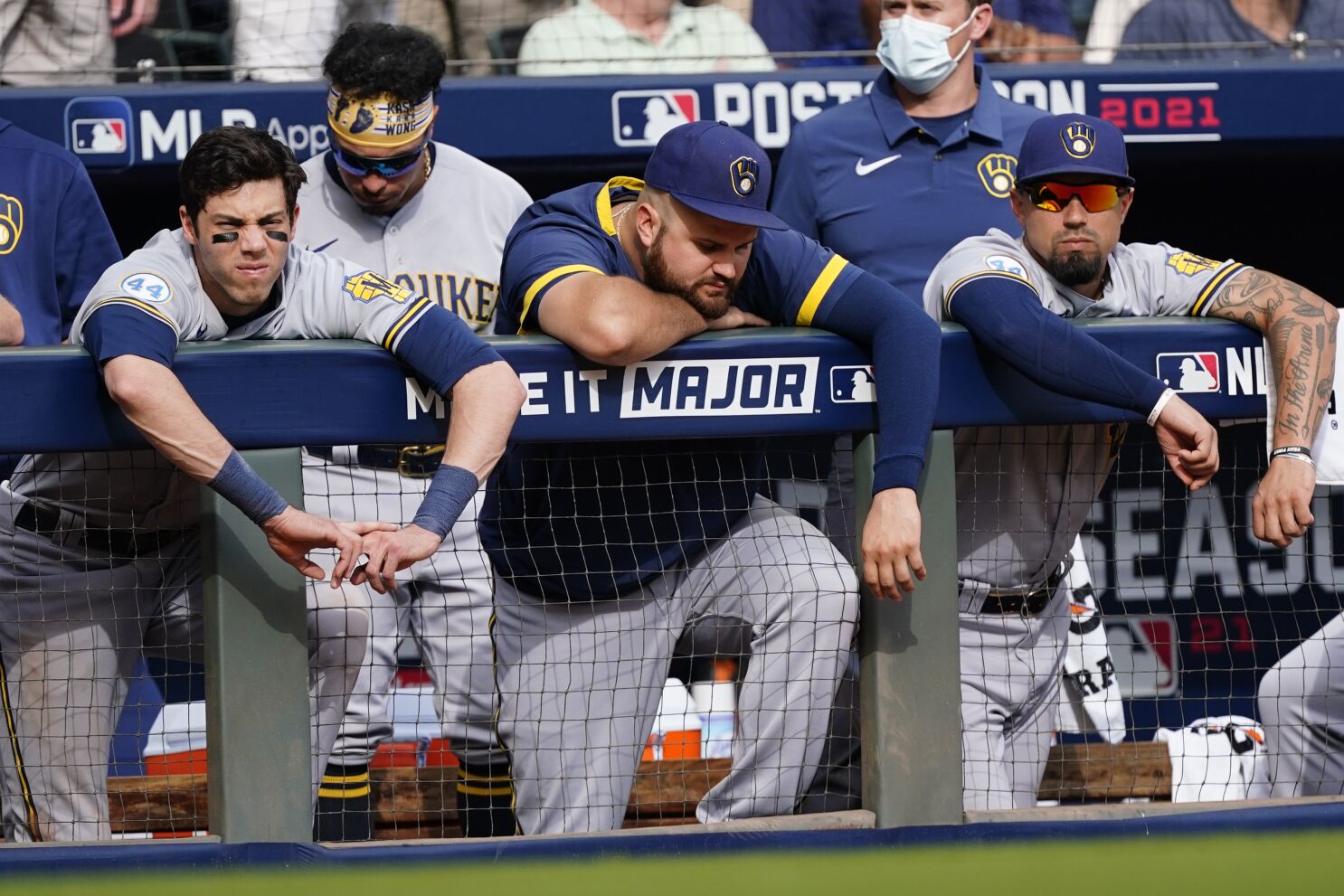 Punchless Crew: Brewers slumping at worst possible time - The San Diego  Union-Tribune