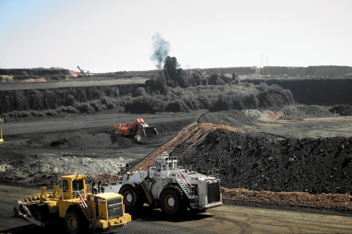 The Buckskin coal mine in Wyoming's Powder River Basin, one of the world’s most profitable sources of fossil fuels.