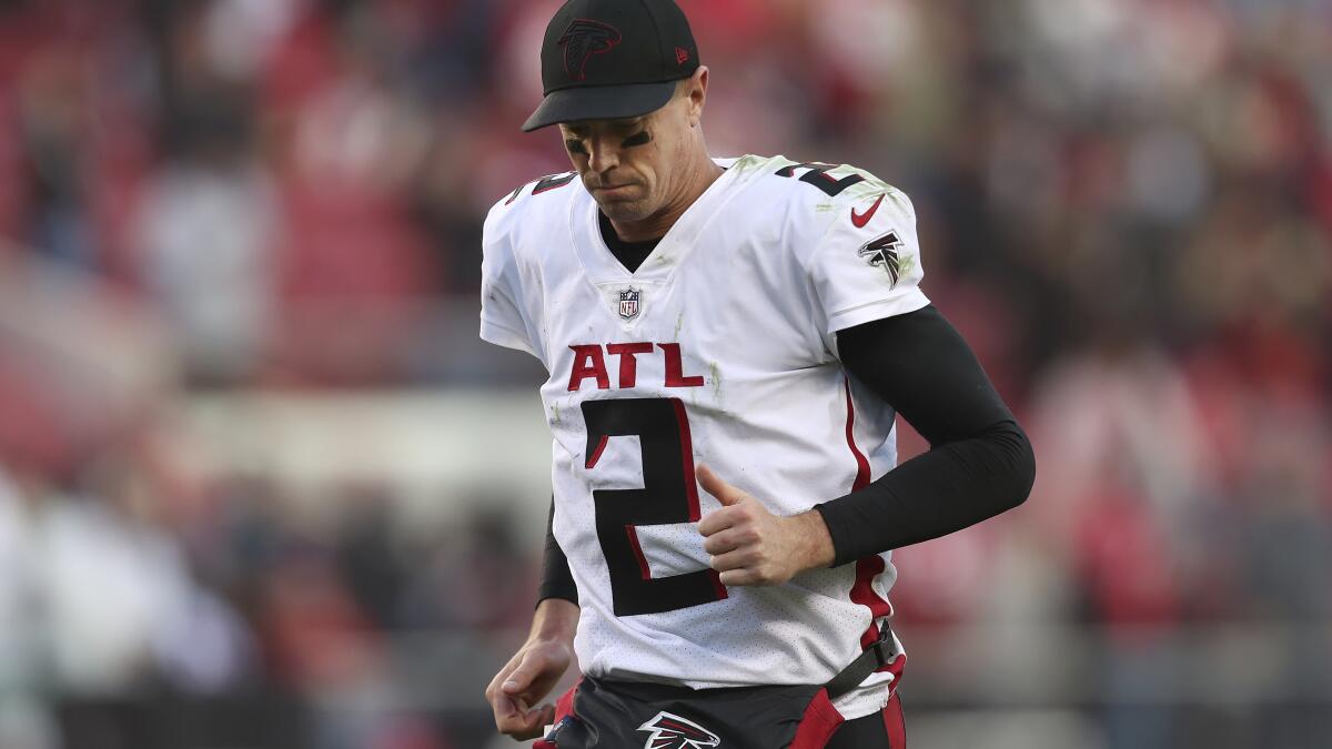 Falcons not as fortunate in one-possession games this season - The San  Diego Union-Tribune