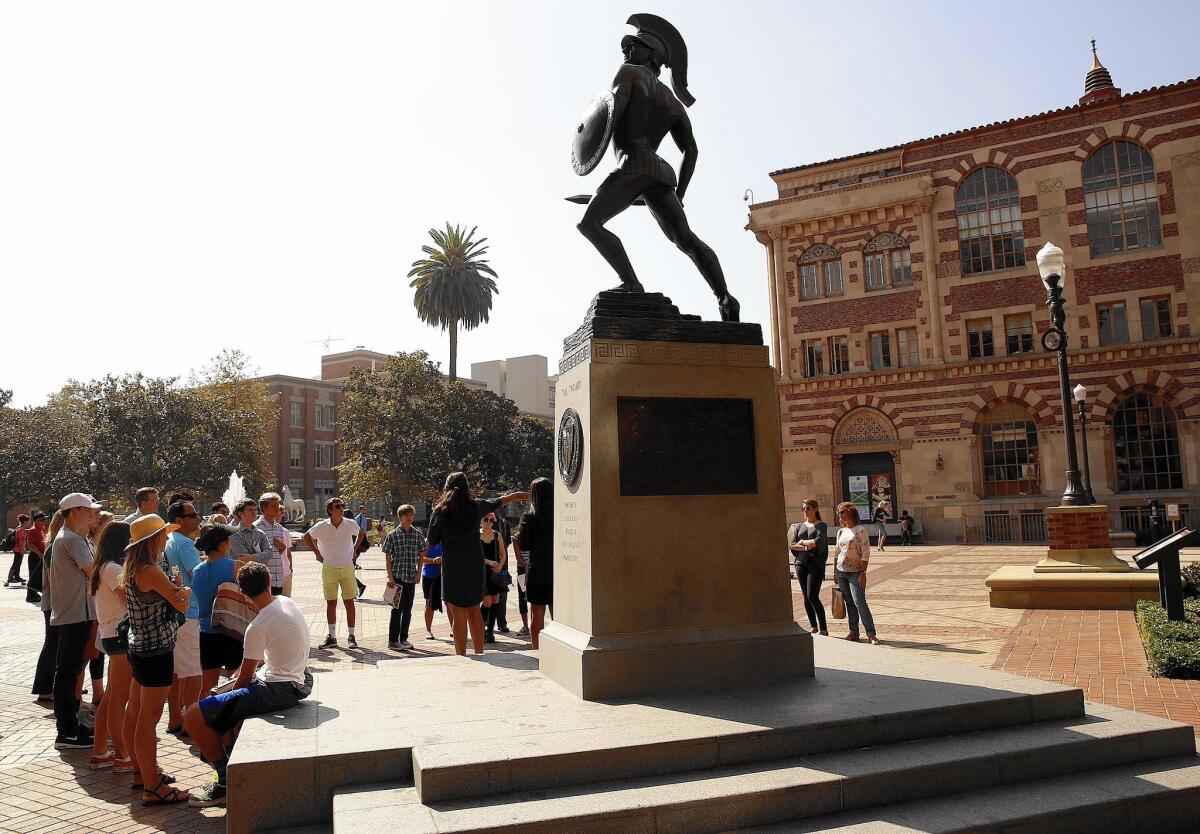 USC officials attribute rising tuition to the cost of attracting top faculty and making campus improvements.