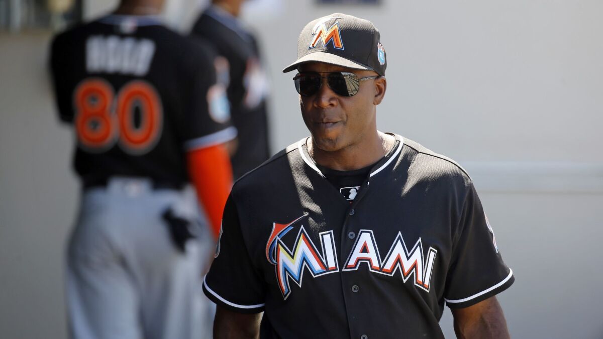 Barry Bonds saw the potential in Christian Yelich when he was the Marlins' batting coach in 2016.