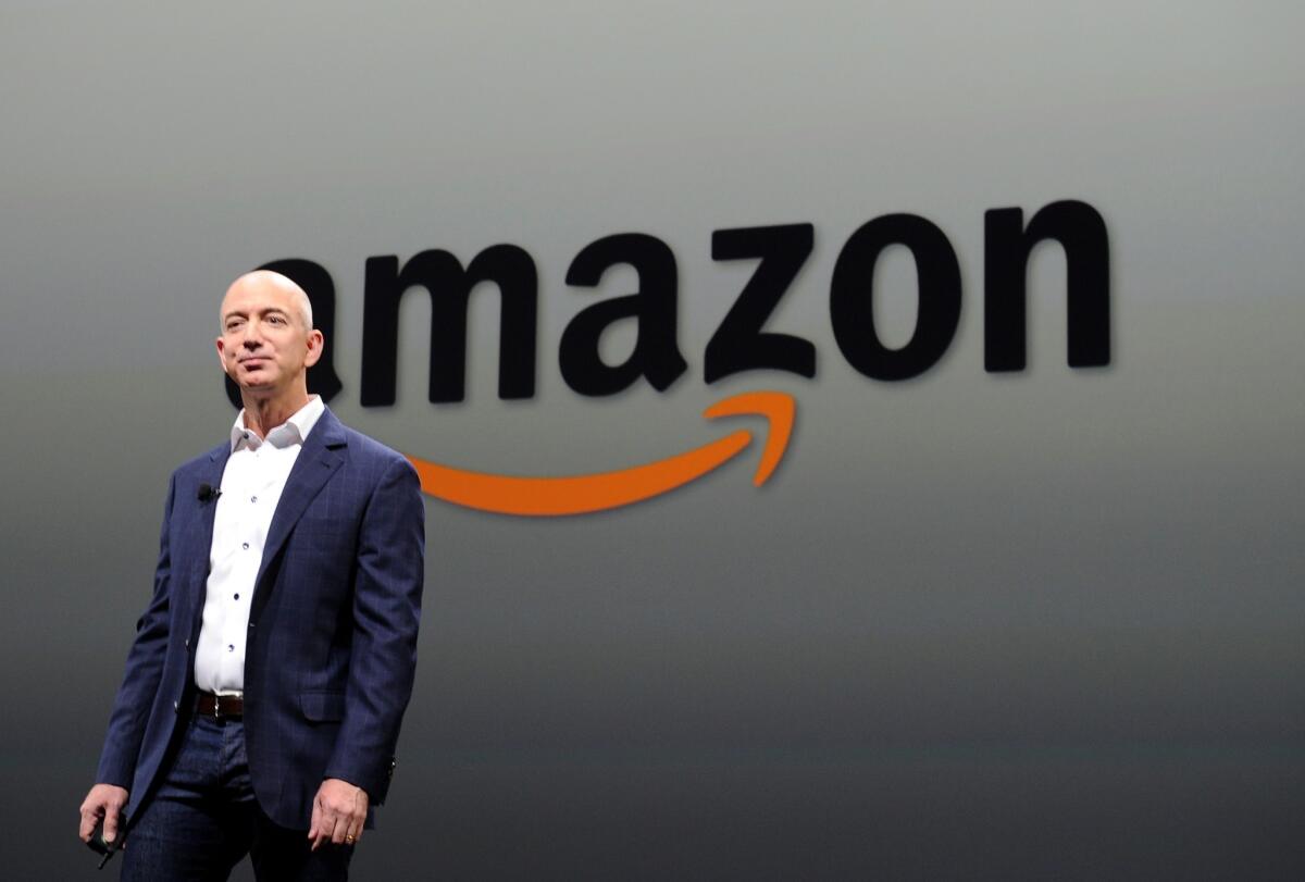 Amazon Chief Executive Jeff Bezos in 2012.
