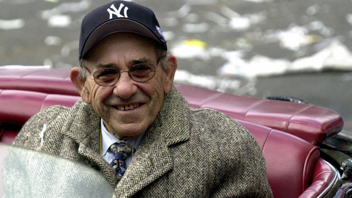 He went from short, slow kid to the Hall of Fame: Baseball great Yogi Berra  dies at 90 – Orange County Register