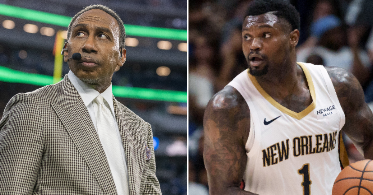 Stephen A. Smith chama Zion Williamson do Pelican de “viciado em comida”.