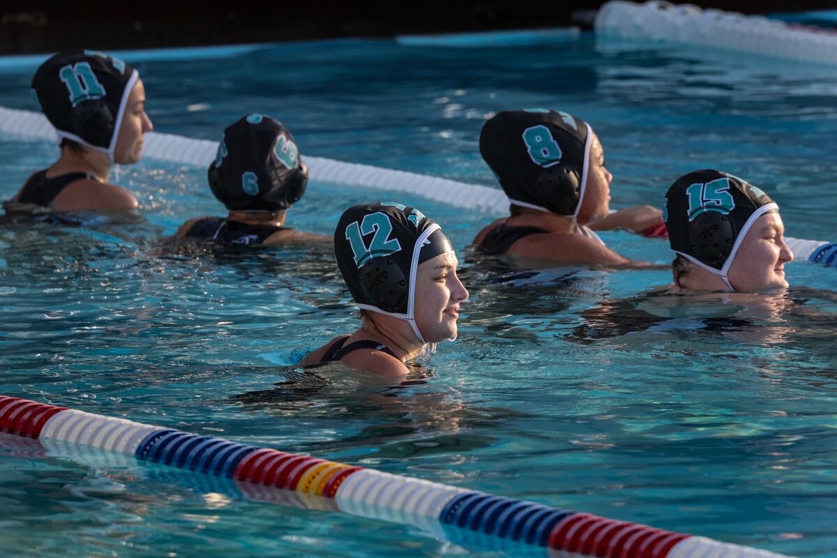 A JV captain, Casey Pearlman (12) received the starting nod for the varsity in the Aliso Niguel finale.