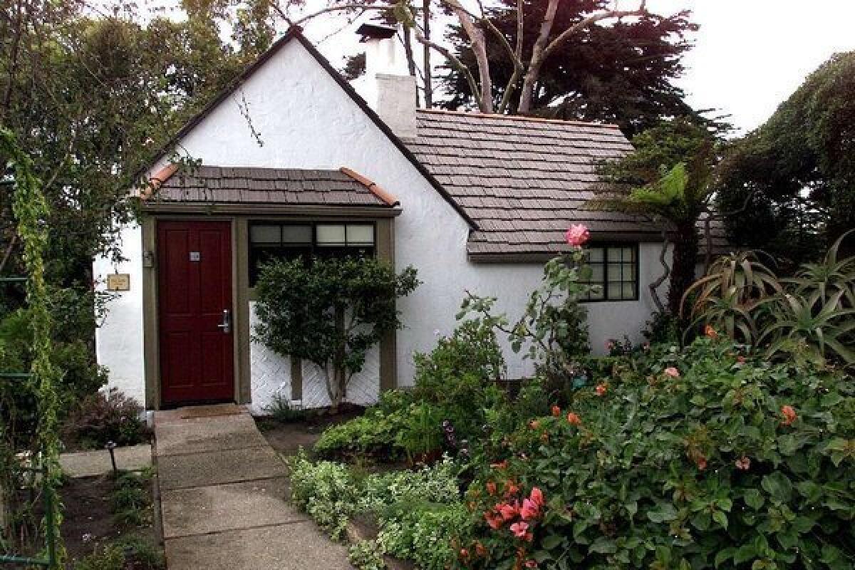 The Rose Garden Cottage at the Pierpont Inn in Ventura.