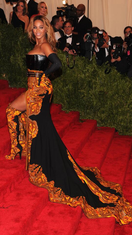 Beyonce at the Met Gala 2013