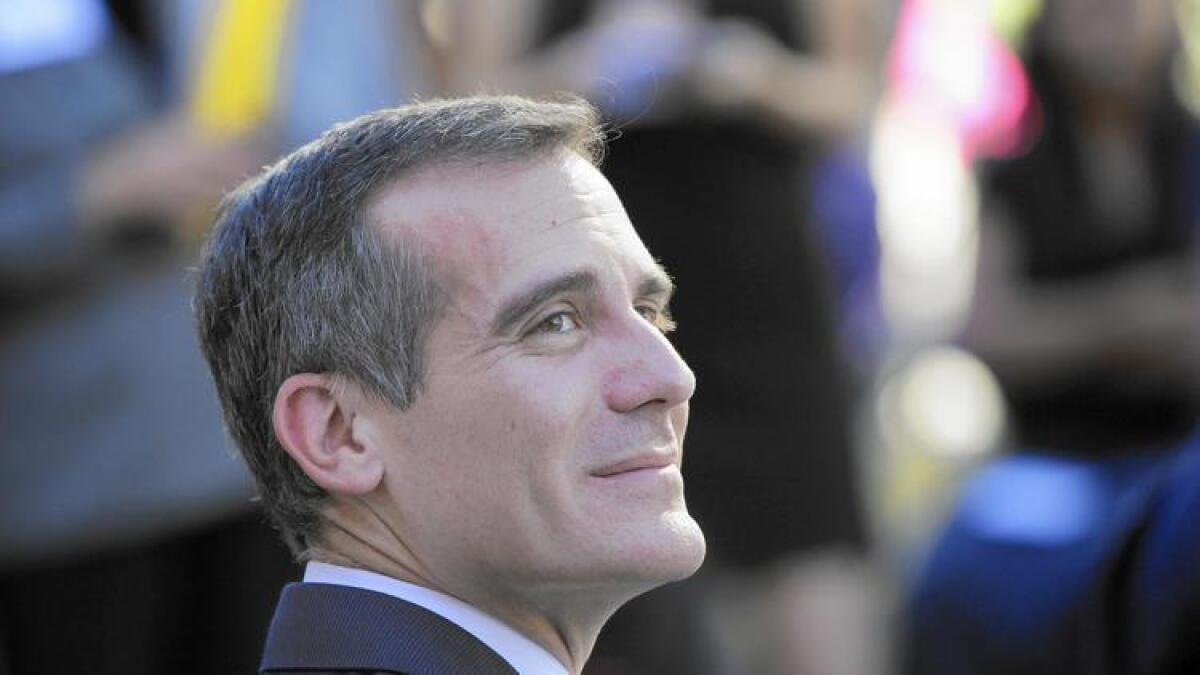 Mayor Eric Garcetti says his spokesman did not check with him before saying he would sign a pair of controversial ordinances targeting homeless encampments.