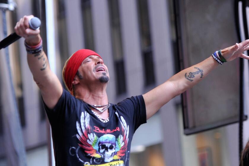 Bret Michaels performs in New York on July 18.