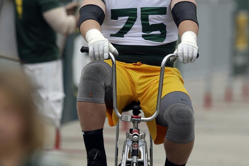 Green Bay Packers left tackle Bryan Bulaga could miss the entire 2013 season because of a knee injury.